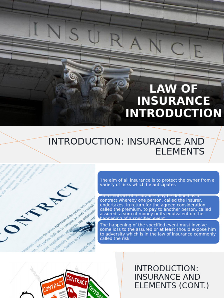 Understanding Insurance Principles and Functions | PDF | Insurance ...