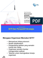 PSSI01R00 SI Dari Perspektif Strategis