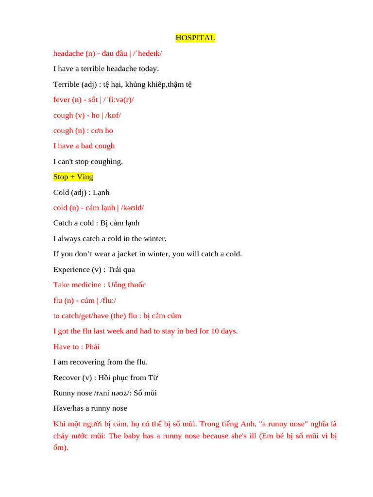 HOSPITAL | PDF