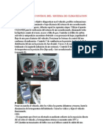 Verificacion y Control Del Sistema de Climatizacion