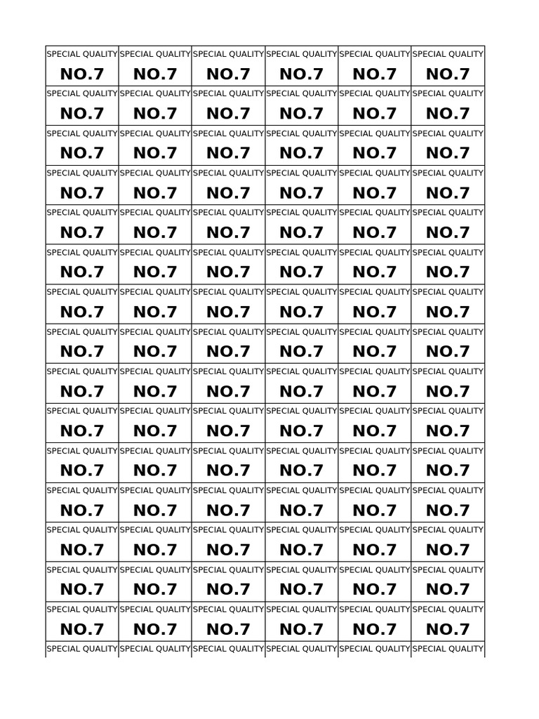 No 7 | PDF