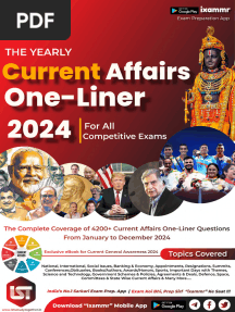 4200+ Yearly Current Affairs One Liner Questions From January to December 2024 – Get Free eBook Here