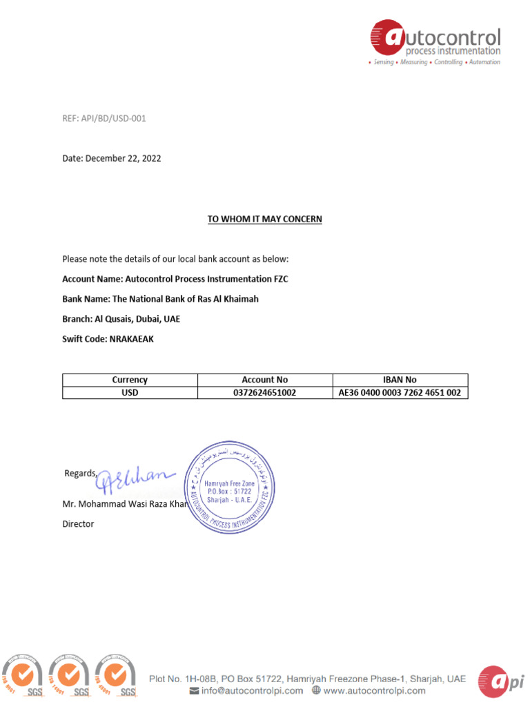 Dbs Usd Bank Account Number Format