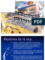 Exposición Ley