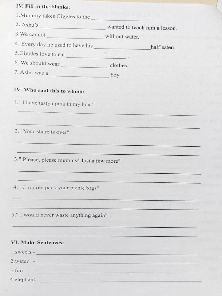 Eng Wrksheet 3 | PDF