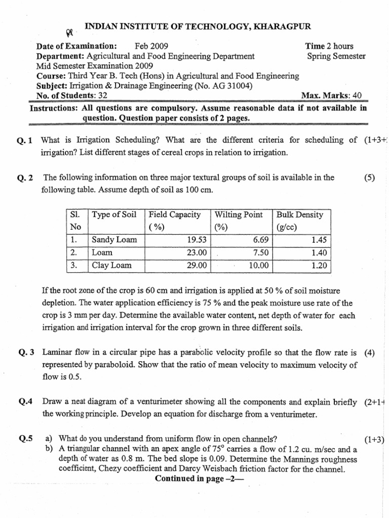 662d470819649 Irrigation and Drainage Engineering | PDF
