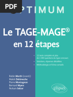 Guide du Test TAGE MAGE 2025 | PDF