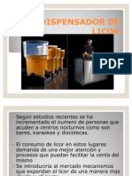 DISPENSADOR DE LICOR