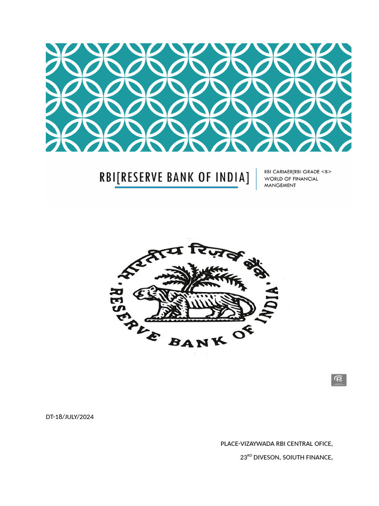 RTI Change Request for RBI Vacancies | PDF