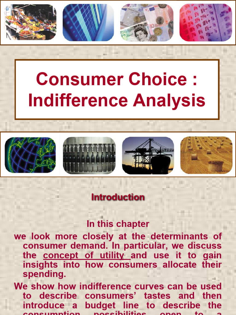 Indifference Curve Analysis | PDF | Utility | Marginal Utility