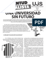 Una universidad sin futuro, Boletín #2, Febrero 2012