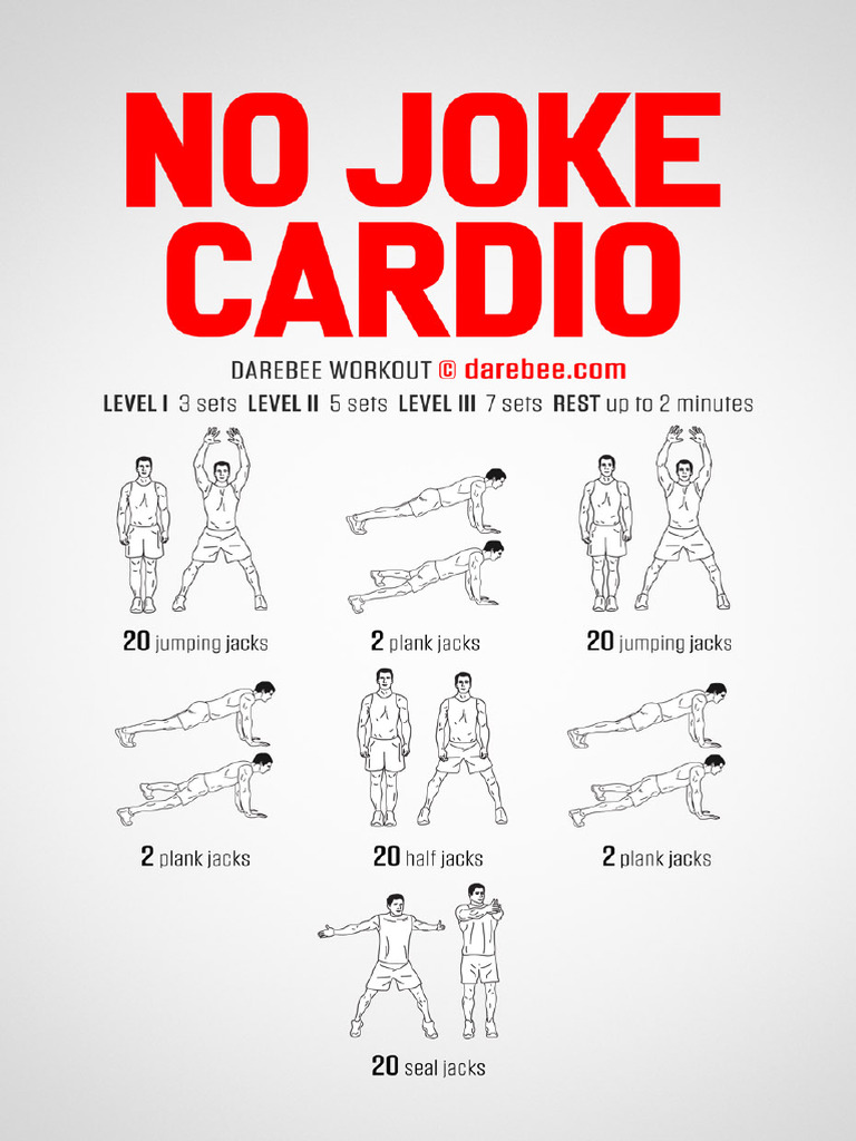 No Joke Cardio Workout | PDF