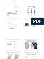 Monday, Jan. 9,2012 Types of Forces: - Stress, Strain, Tension, Compression, Shear - Bending Loads