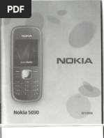 Nokia 5030 Xpress Radio User Manual Guide