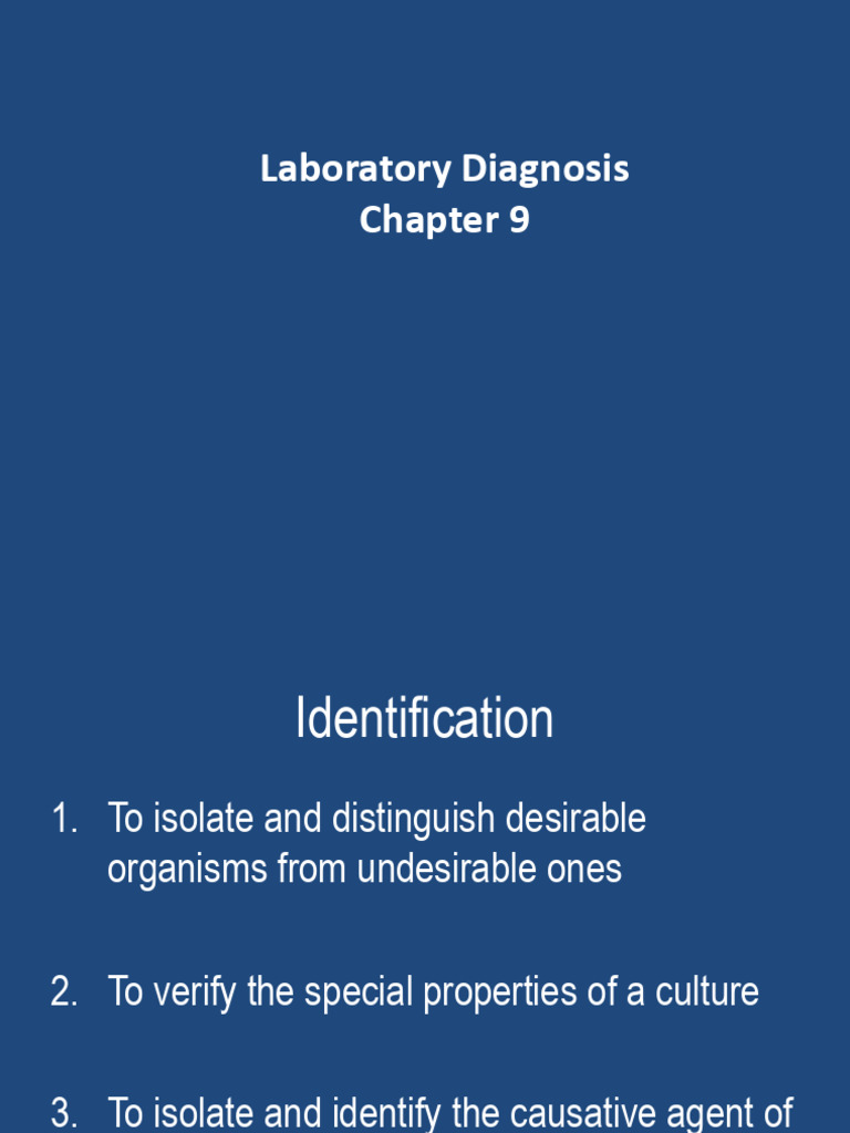 Laboratory Diagnosis of Infectious Diseases | PDF | Serology | Infection