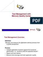 Test Management With Mercury Quality Center