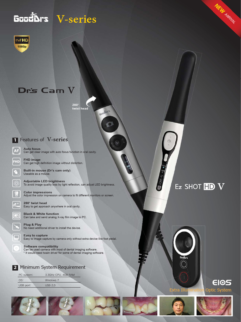 Intraoral Camera Features & Specs | PDF | Personal Computers | Autofocus