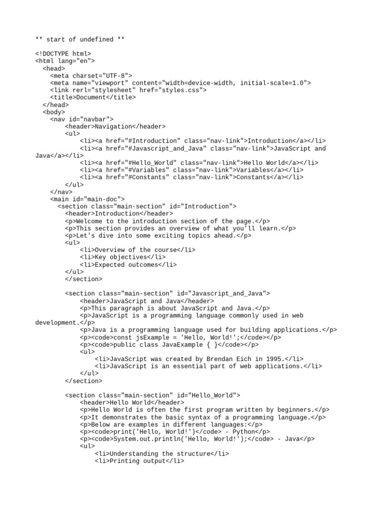 Build a Technical Documentation Page | PDF | Java Script | Software ...