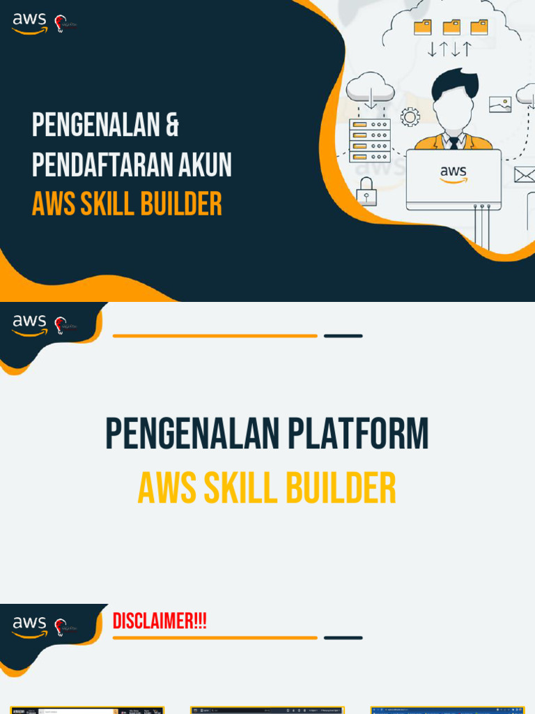 Panduan Pendaftaran AWS Skill Builder | PDF