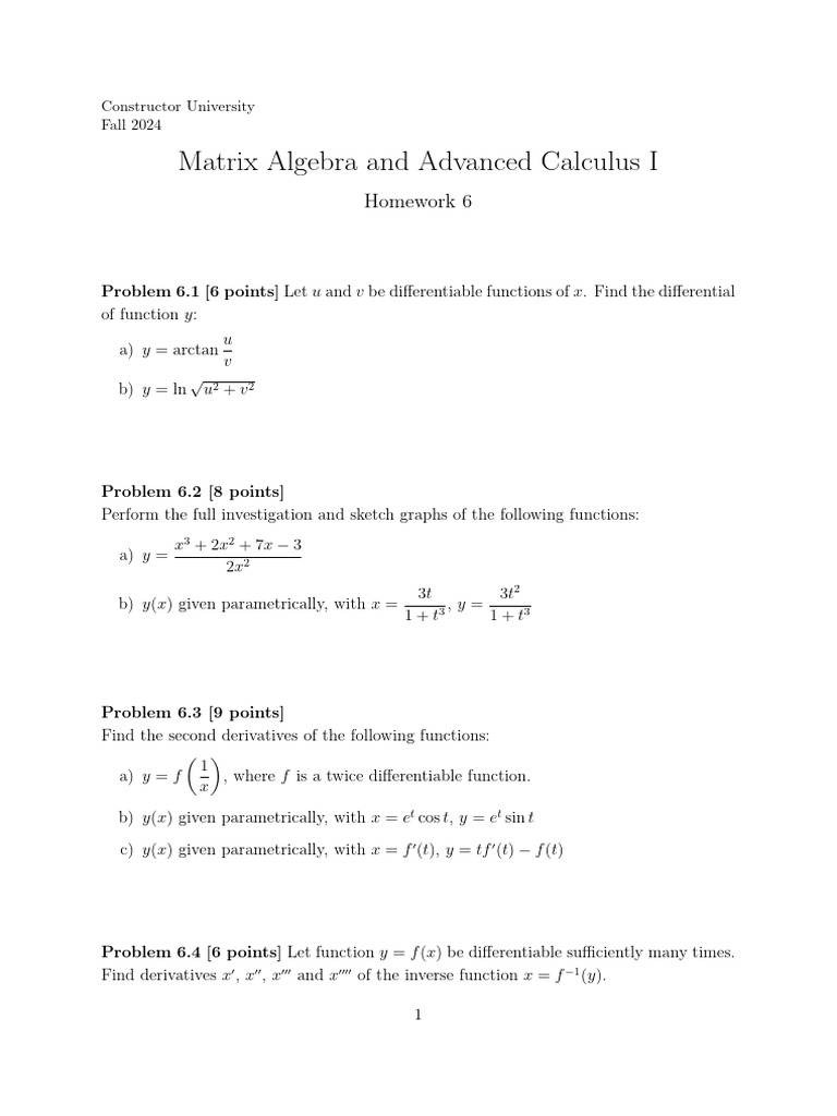 Homework 6 | PDF