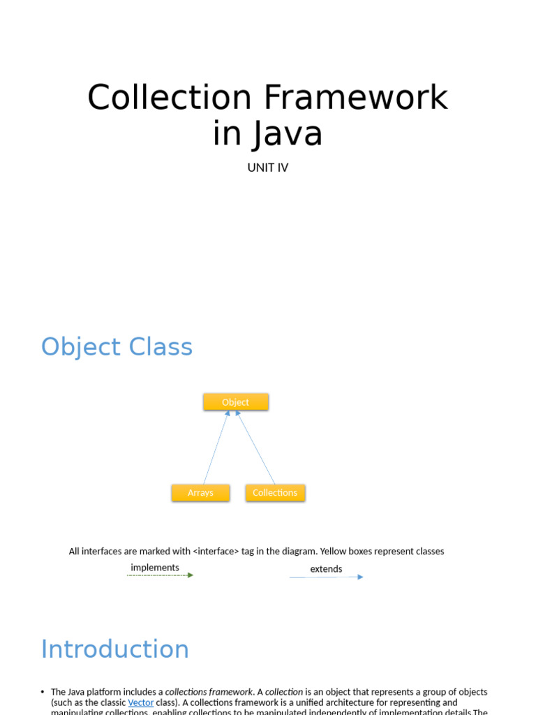 Lecture 28, 29, 30 Collection Framework in Java | PDF | Method ...