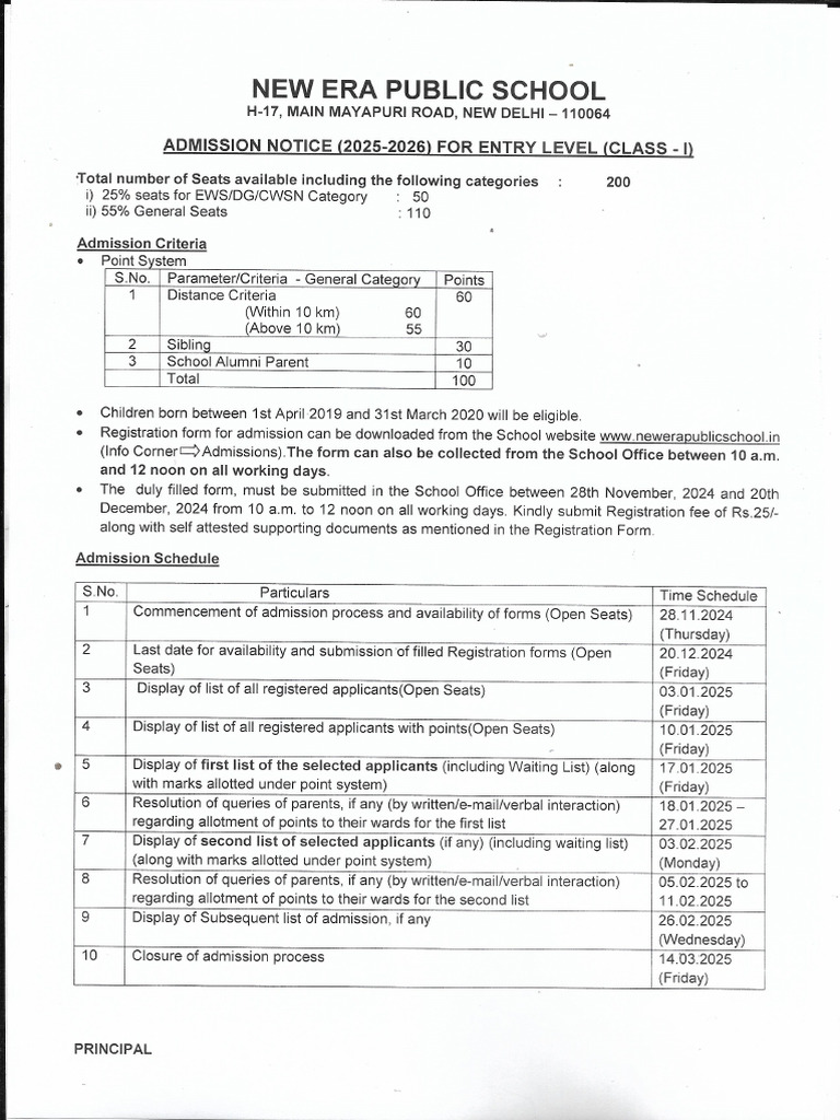 New Era Guid Line | PDF