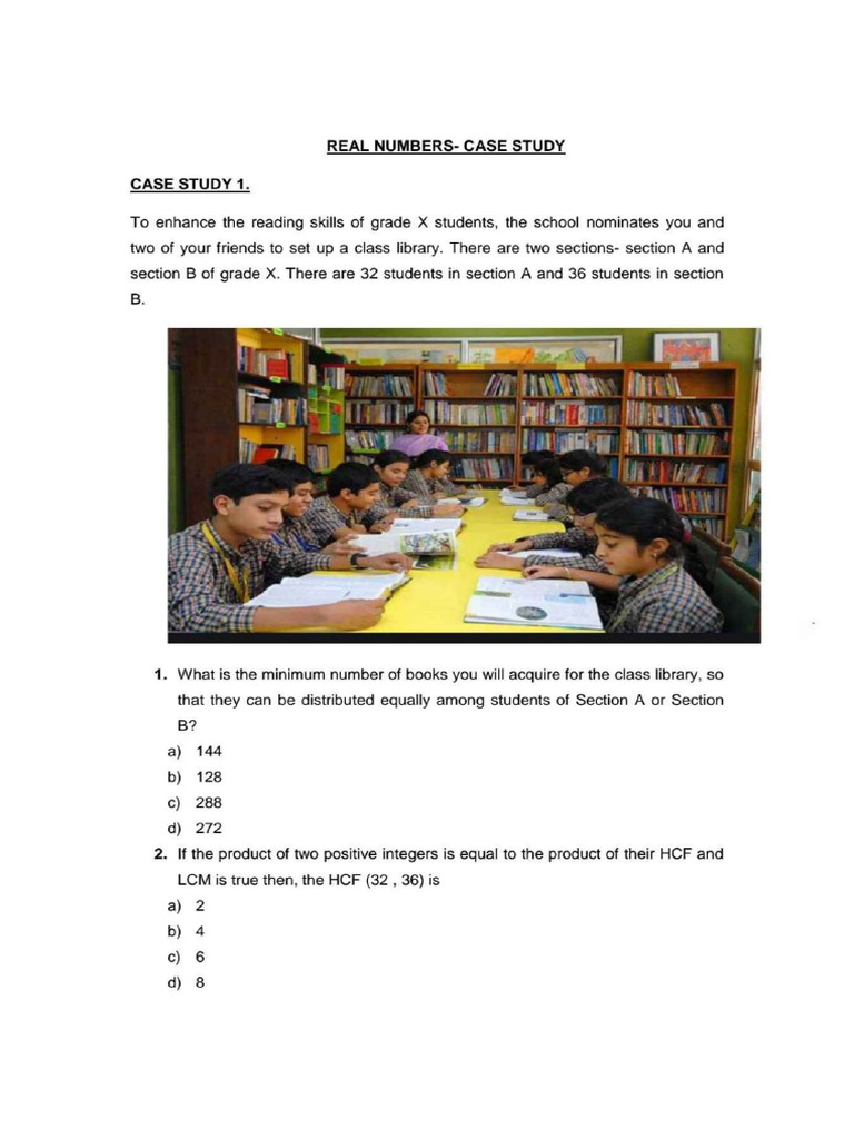 Expected Case Study Questions | PDF