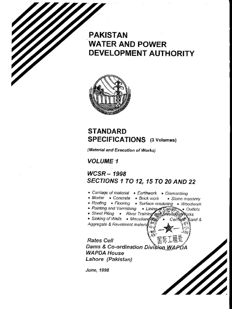 Standard Specifications V1 | PDF