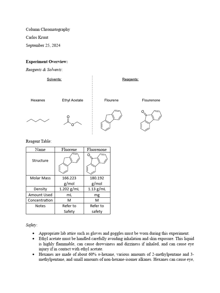 Column Chromatography ILN | PDF | Thin Layer Chromatography ...