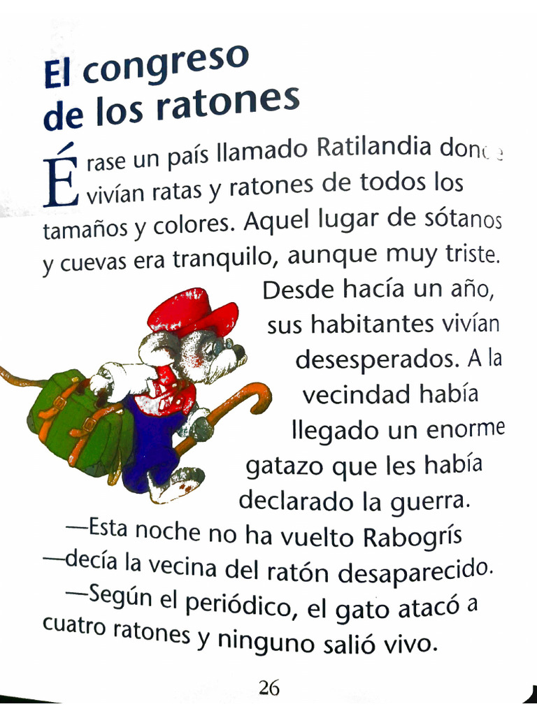 El Congreso de Los Ratones | PDF