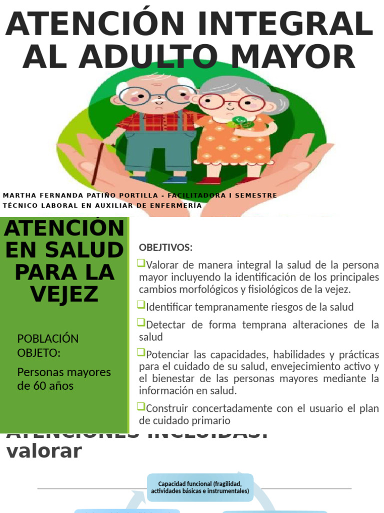 Atención Integral Al Adulto Mayor | PDF | Vejez | Adultos