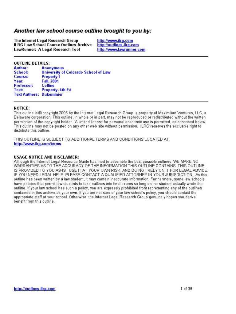 Property Keyed To Book | PDF | Fee Simple | Adverse Possession