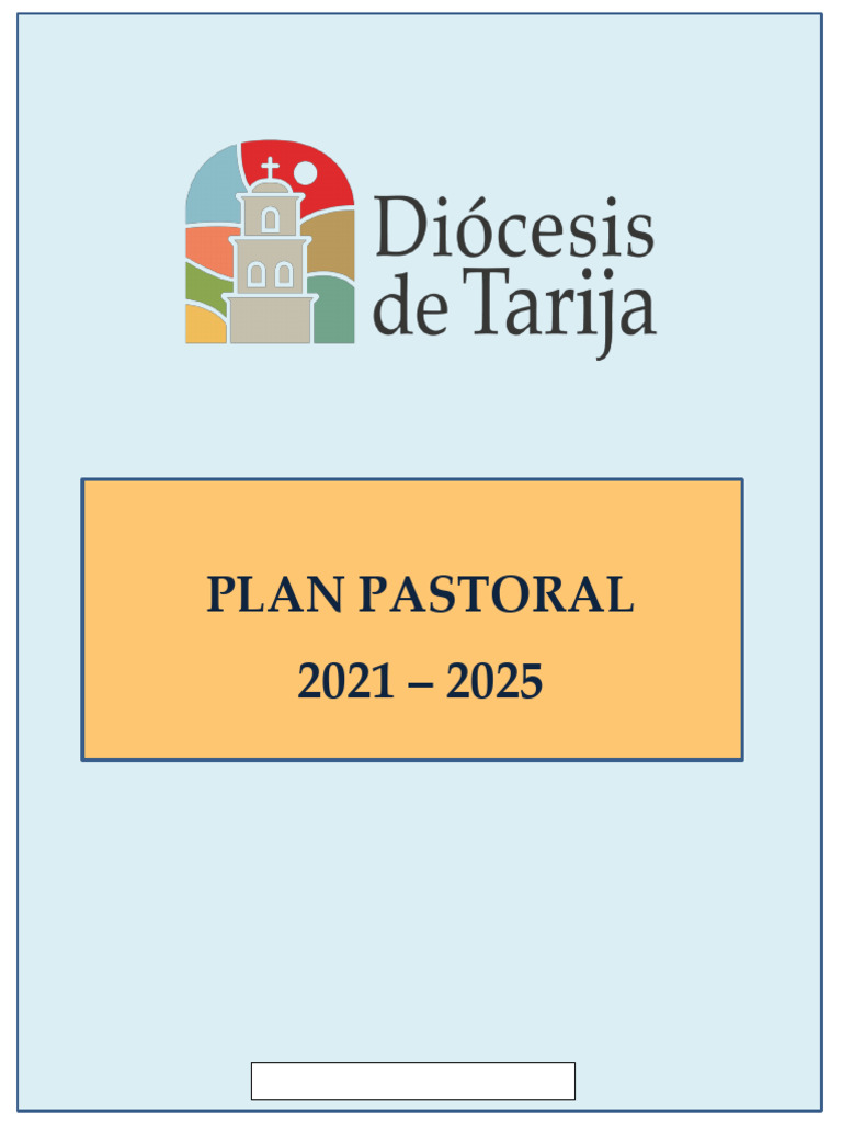 PLAN PASTORAL DIOCESIS DE TARIJA 2021-2025 | PDF | eucaristía | Cristo ...
