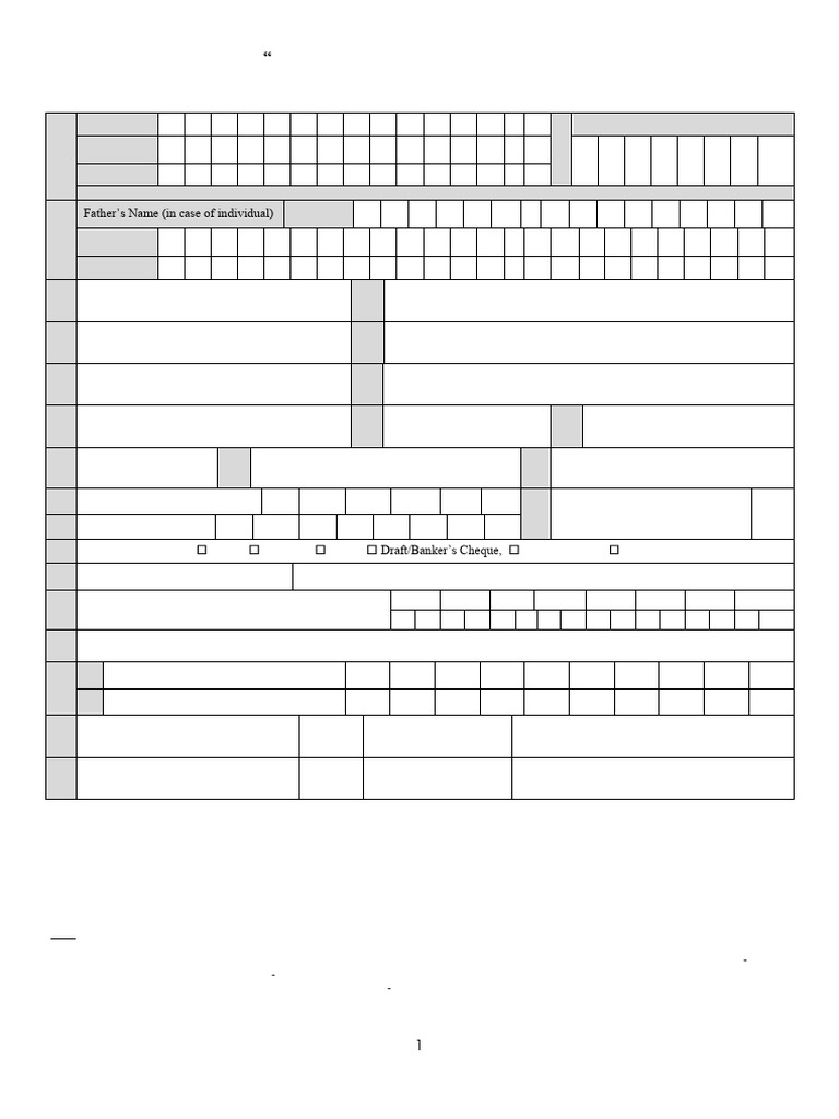 Form No. 60: PAN Declaration Template | PDF | Identity Document | Xml ...