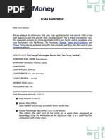 Moni Plus Loan Application Form | PDF | Bankruptcy | Loans