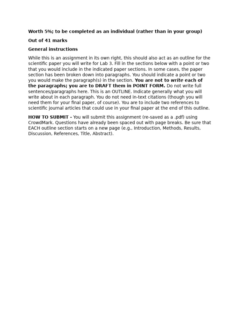 Lab 2 outline assignment blank 2024 final pdf paragraph data