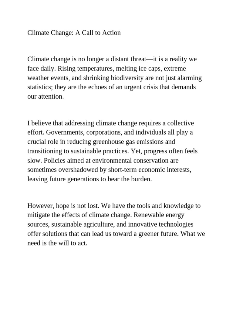 Climate change pdf