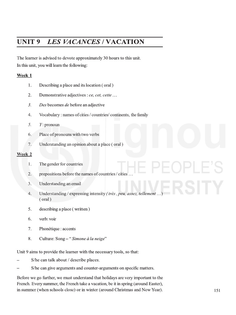 Unit-9 IGNOU CLASS CHAPTER 9 | PDF
