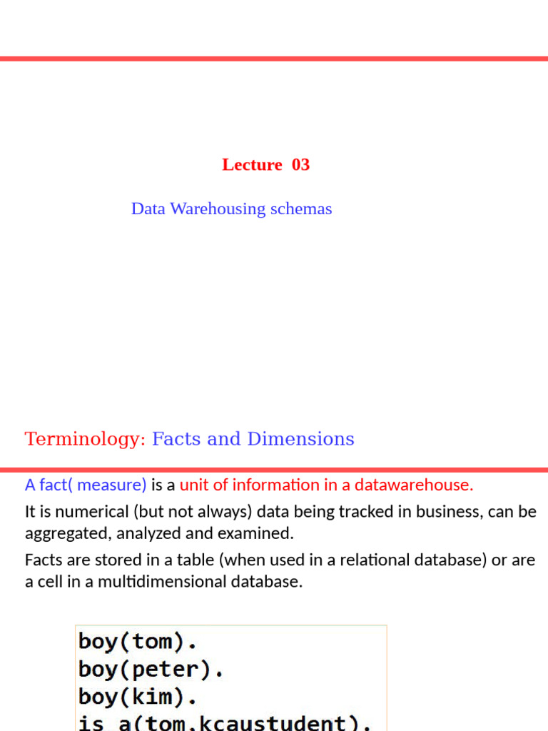 Data Warehouse Schema Overview | PDF | Data Warehouse | Data Management