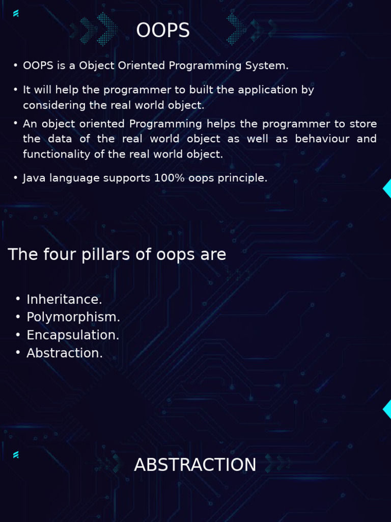Blue Futuristic Technology Presentation | PDF | Object Oriented ...
