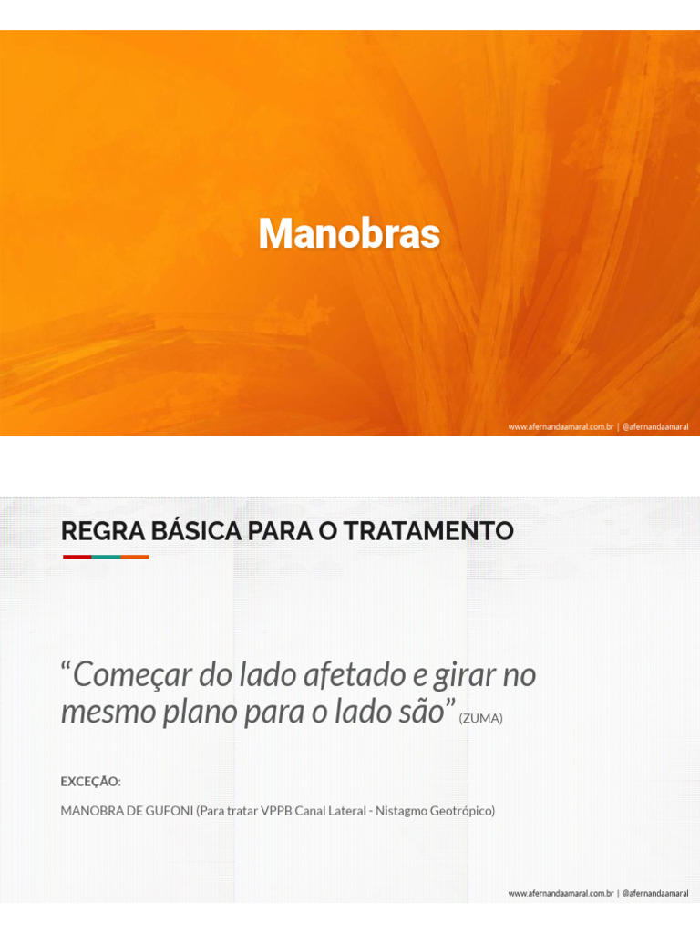 Manobra de Zuma para VPPB | PDF | Medicina Clínica | Doenças e distúrbios