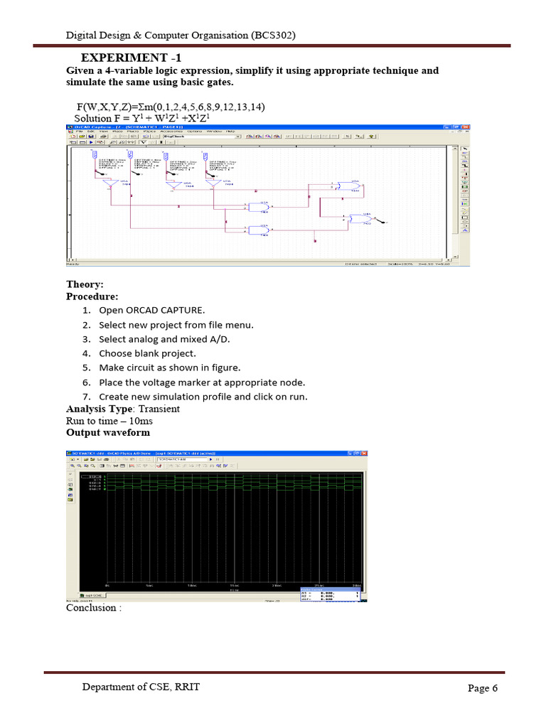 Digital Circuit Design Experiments Guide | PDF | Hardware Description ...