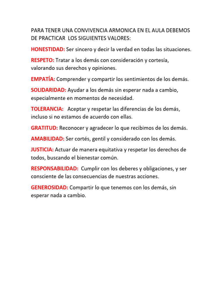 Valor Es | PDF