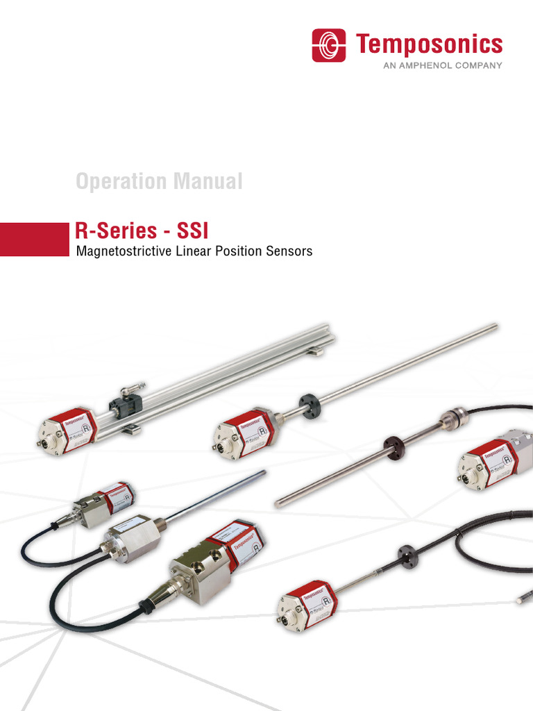 Temposonics R-Series Operation Manual | PDF | Filter (Signal Processing ...
