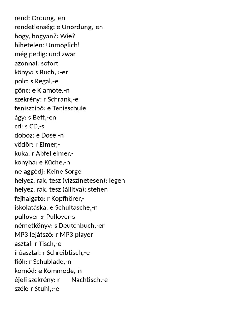 Nemet | PDF