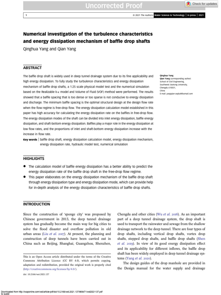 Numerical Investigation of The Turbulence Characte | PDF | Turbulence ...
