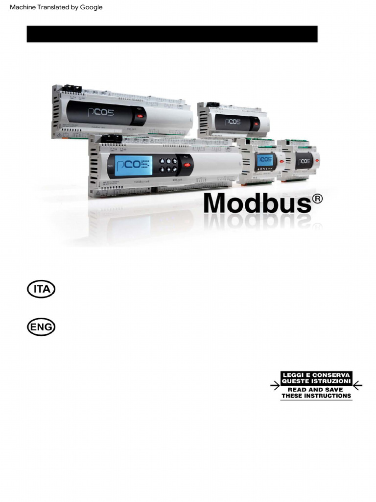 pCO Controller Modbus Protocol Guide | PDF | Information And ...