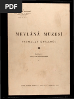 Mevlana Müzesi Yazmalar Katoloğu-2