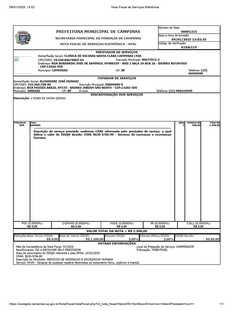 Nota fiscal de servi os eletr nica pdf 09 pdf