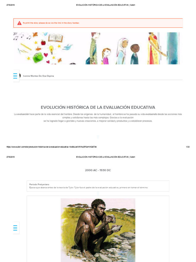 Historia de la Evaluación Educativa | PDF | Evaluación | Inteligencia